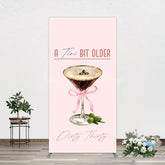 Lofaris Coffee A Tini Bit Older Dirty Thirty Rectangle Backdrop